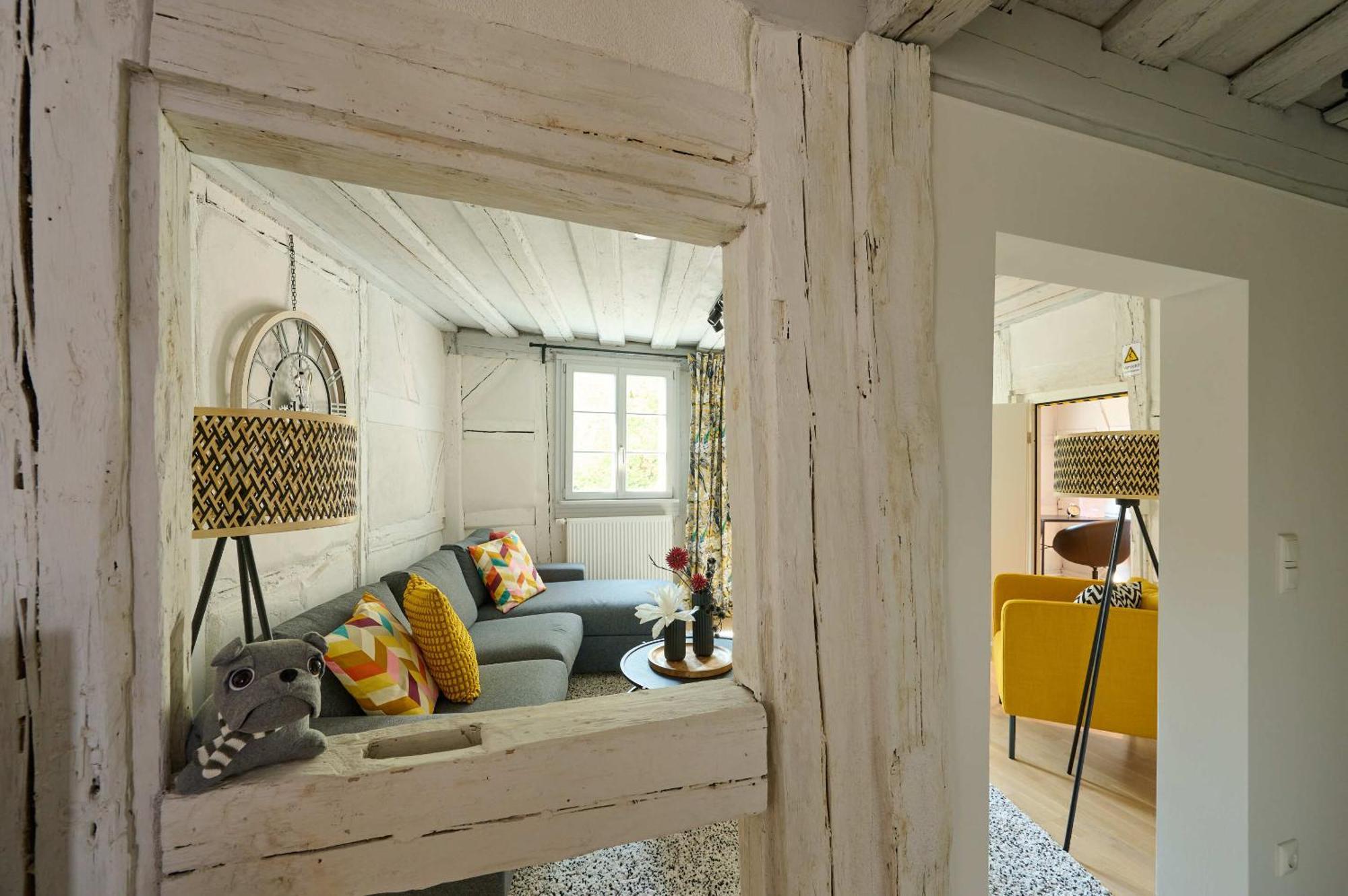 Cozy # Frisch Renoviertes Fachwerk # 100qm # Modern # Balkon # Netflix * Schwabach