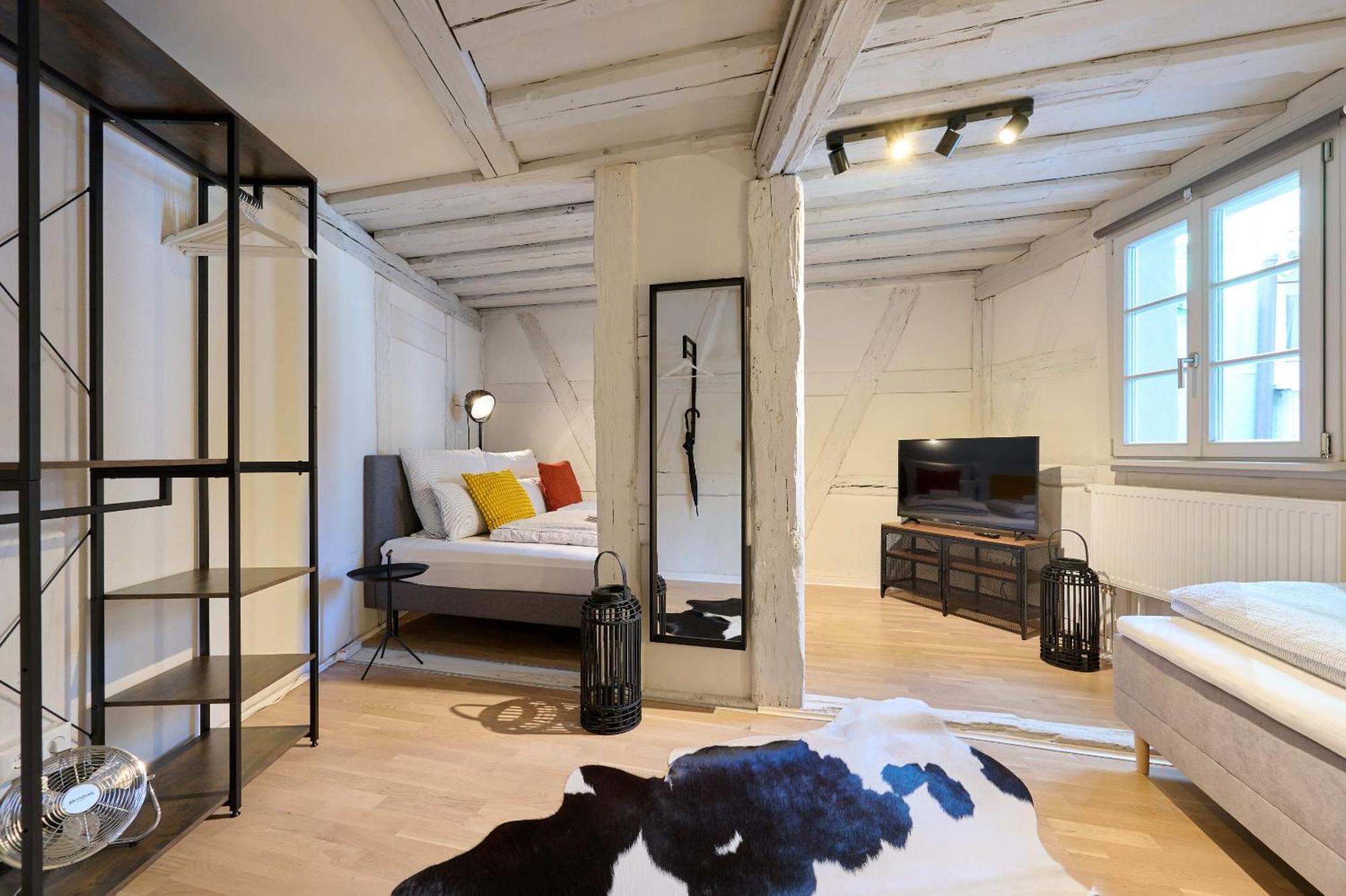 Apartment Cozy # Frisch Renoviertes Fachwerk # 100qm # Modern # Balkon # Netflix *
